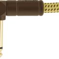 Fender Deluxe Series Instrument Cable, Straight/Angle, 18 . [other]