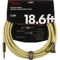 Fender Deluxe Series Instrument Cable, Straight/Angle, 18 . [other]