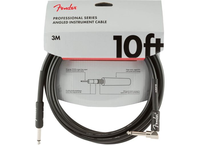 Fender Professional Series Instrument Cable, Straight-Ang