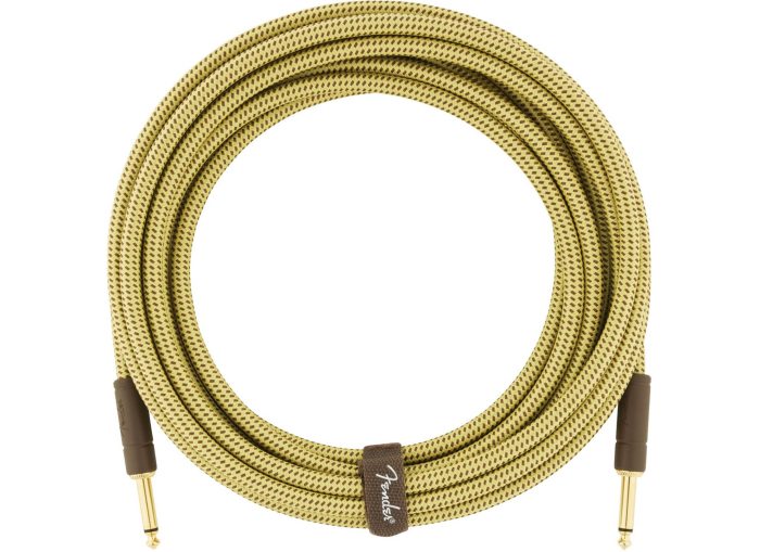 Fender Deluxe Series Instrument Cable, Straight/Straight, 18.6' Twe
