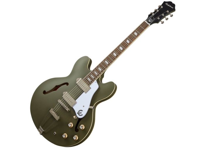 Epiphone Casino Worn Worn Olive Drab Casino