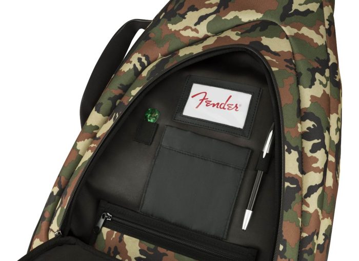 Fender FE920 Electric Guitar Gig Bag, Woodland Camo