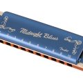 Fender Midnight Blues Harmonica, Key of B Flat
