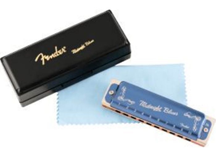 Fender Midnight Blues Harmonica, Key of B Flat
