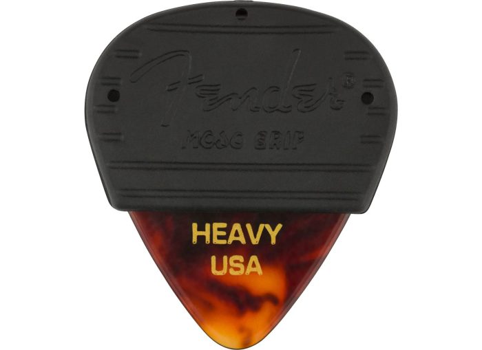 Fender Mojo Grip Picks, Celluloid, Heavy, 3-Pack, Tortoiseshell