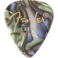 Fender 351 Shape Premium Picks, Extra Heavy, Abalone, 12 Count