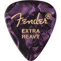 Fender 351 Shape Premium Picks, Extra Heavy, Purple Moto, 12 Count