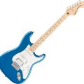 Squier Affinity Series Stratocaster HSS Pack, Maple Fingerboard, Lake Placid Blue, Gig Bag, 15G - 230V EU