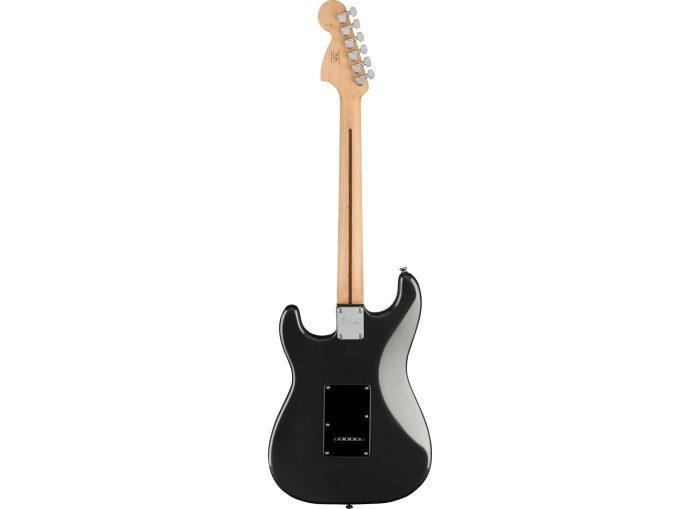Squier Affinity Series Stratocaster HSS Pack, Laurel Fingerboard, Charcoal Frost Metallic, Gig Bag, 15G - 230V EU