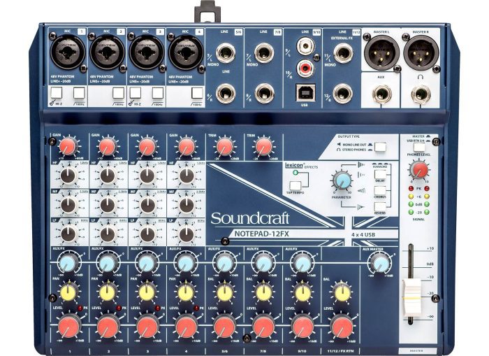 Soundcraft Notepad 12FX