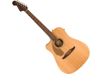 Fender Redondo Player Left-Handed, Walnut Fingerboard, Gold Pickguard, Natural