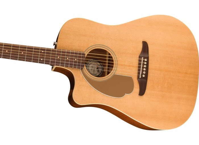 Fender Redondo Player Left-Handed, Walnut Fingerboard, Gold Pickguard, Natural