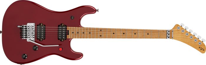 Evh 5150  Series Deluxe, Baked Maple, Candy Apple Red Metallic