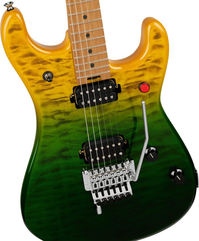 Evh 5150 Series Deluxe QM, Baked Maple, Limeade Zest