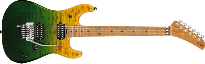 Evh 5150  Series Deluxe QM, Baked Maple, Limeade Zest