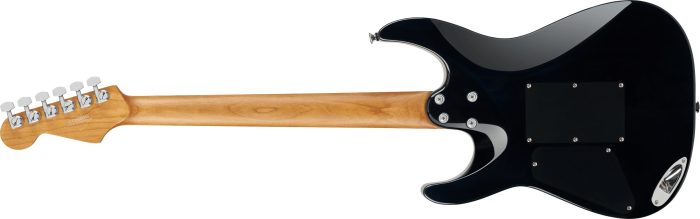 Charvel Pro-Mod Plus Dinky DK24 HSS 2PT EB QM, Ebony Fingerboard - Blue Curaçao
