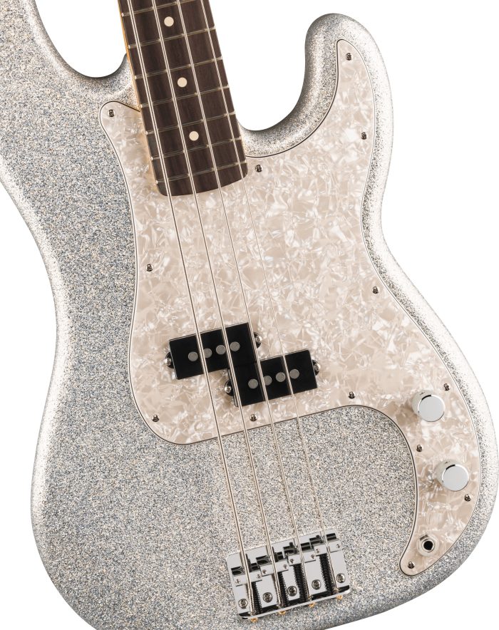 Fender 75th Anniversary Player II Precision Bass, Rosewood Fingerboard, Diamond Dust Sparkle