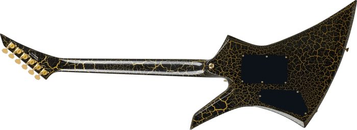 Jackson Pro Plus Series Signature Brandon Ellis Kelly KE27, Maple Fingerboard, Gold Crackle