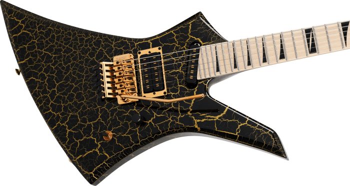 Jackson Pro Plus Series Signature Brandon Ellis Kelly KE27, Maple Fingerboard, Gold Crackle