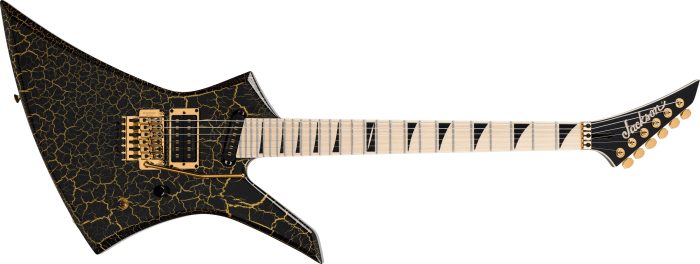 Jackson Pro Plus Series Signature Brandon Ellis Kelly KE27, Maple Fingerboard, Gold Crackle