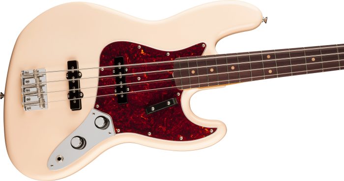 Fender Vintera III Early '60s Jazz Bass, Rosewood Fingerboard, Olympic White