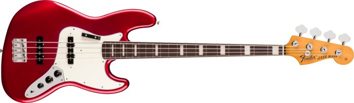 Fender Vintera III Early '70s Jazz Bass, Rosewood Fingerboard, Candy Apple Red