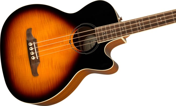 Fender FA-450CE Bass, Laurel FB, 3-Color Sunburst