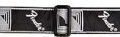 Fender 2" monogrammed strap Black/grey