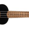 Fender Venice Soprano Uke, Walnut FB, Black