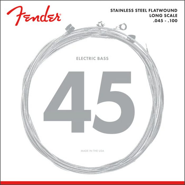 Fender 9050L Stainless Steel Flatwound 045 - 100