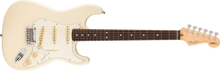 Fender Jeff Beck Stratocaster, Rosewood Fingerboard, Olympic White