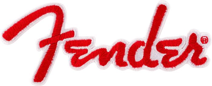 Fender RED LOGO PATCH