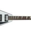 Jackson JS Series Rhoads JS32T, Amaranth Fingerboard, White with Black Bevels