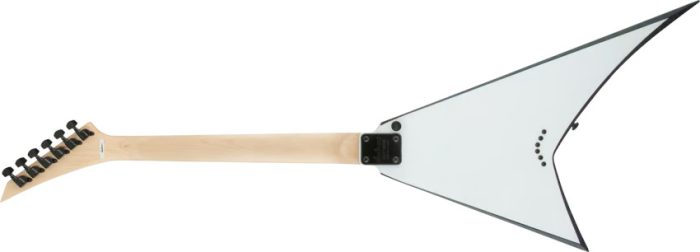 Jackson JS Series Rhoads JS32T, Amaranth Fingerboard, White with Black Bevels