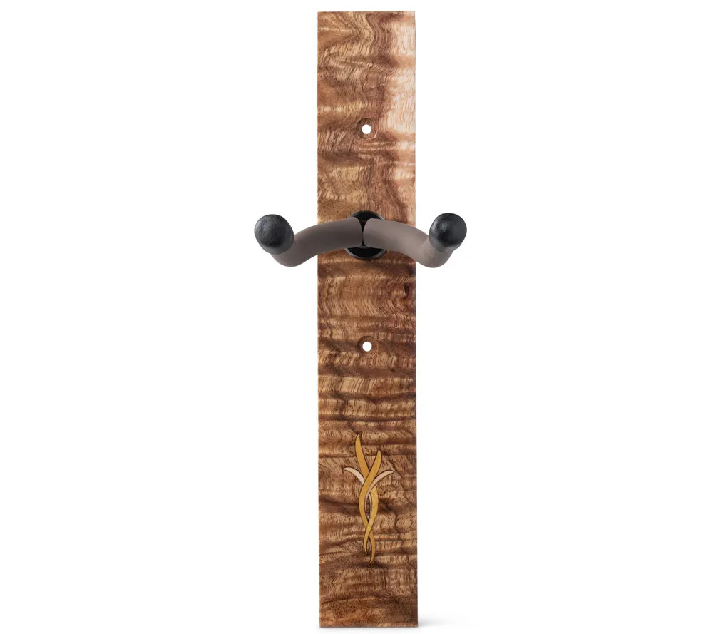 Taylor 70205 Guitar Hanger,Koa,Bouquet Maple/Boxwood Inlay