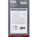 Taylor 70193 Guitar Hanger,Ebony,Bouquet Myrtlewood/Boxwood Inlay