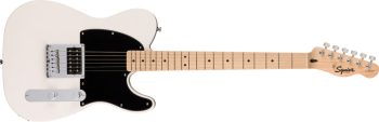 Squier Esquire H, Maple Fingerboard, Black Pickguard, Arctic White