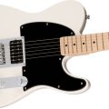 Squier Esquire H, Maple Fingerboard, Black Pickguard, Arctic White