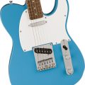 Squier Telecaster, Laurel Fingerboard, White Pickguard, California Blue