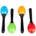 Nino NINOSET569 NINO Maracas Shaker Set, 4 pcs. (SB, GG, OR, R)