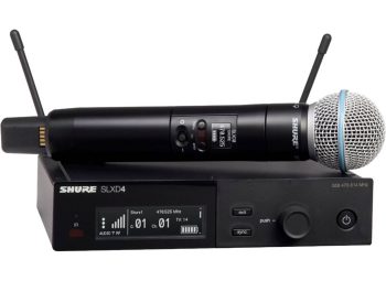 Shure SLX-D Handheld System BETA58A Microphone - 823-865MHz