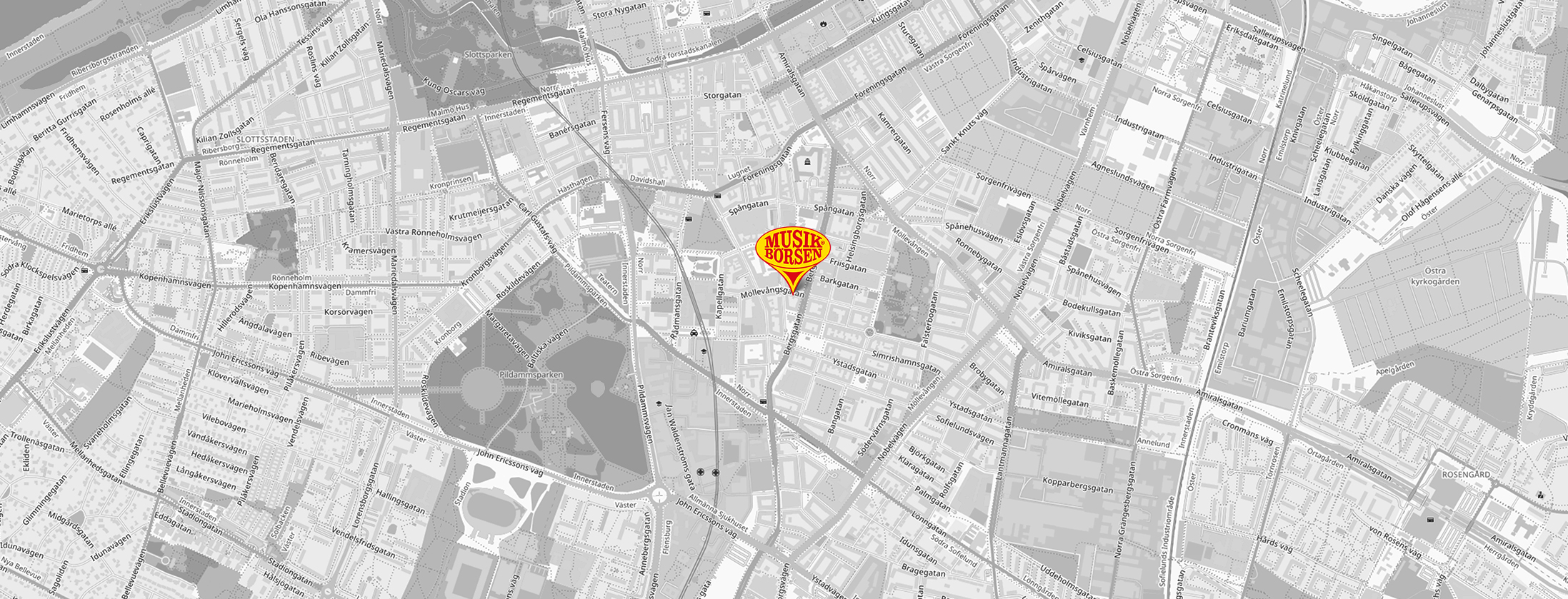 Karta Malmö