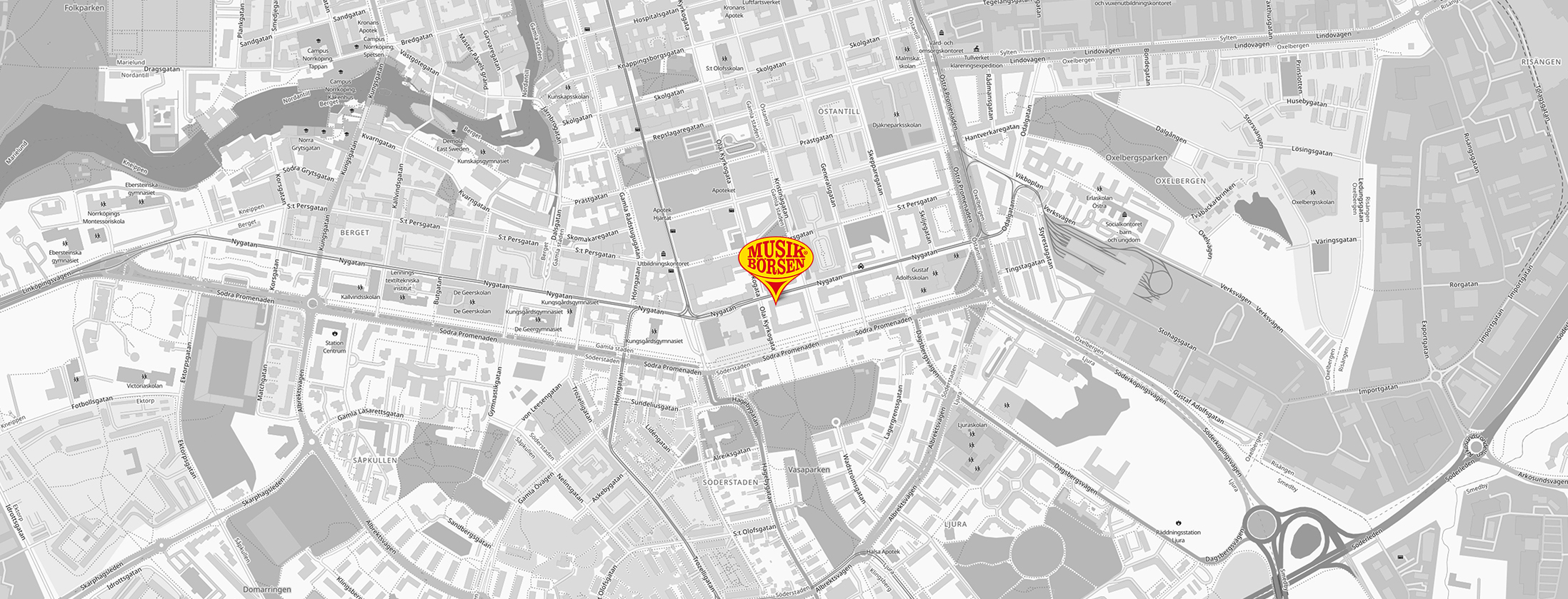 Karta Norrköping