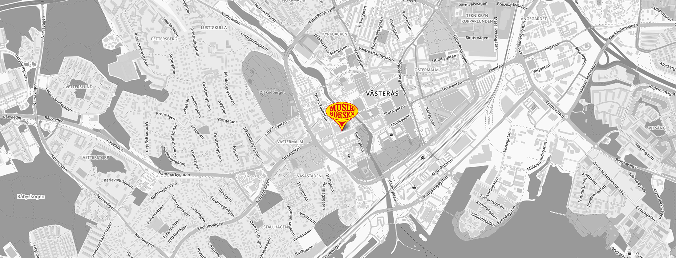 Karta Västerås