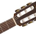 Fender CN-140SCE Nylon Thinline, Walnut Fingerboard, Natural w/Case