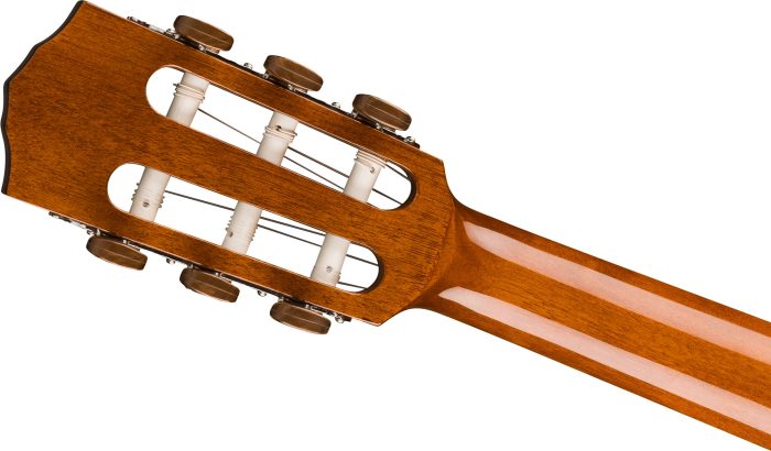 Fender CN-140SCE Nylon Thinline, Walnut Fingerboard, Natural w/Case
