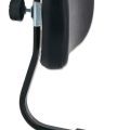 Dw DWCP9100BR - 9000 Series Airlift Throne Backrest for 9120AL and 9100AL, Black Vinyl