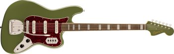 Squier FSR Classic Vibe Bass VI, Laurel Fingerboard, Tortoiseshell Pickguard, Matching Headstock, Olive