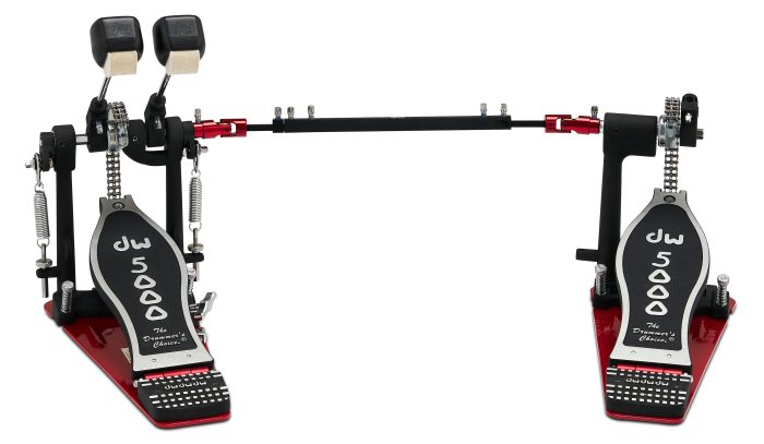 Dw DWCP5002TDL3 - 5000 Series Lefty Turbo Double BD Pedal with Bag