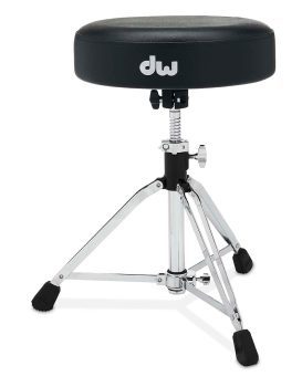 Dw DWCP9100M - 9000 Series 14" Round Top Throne, Chrome